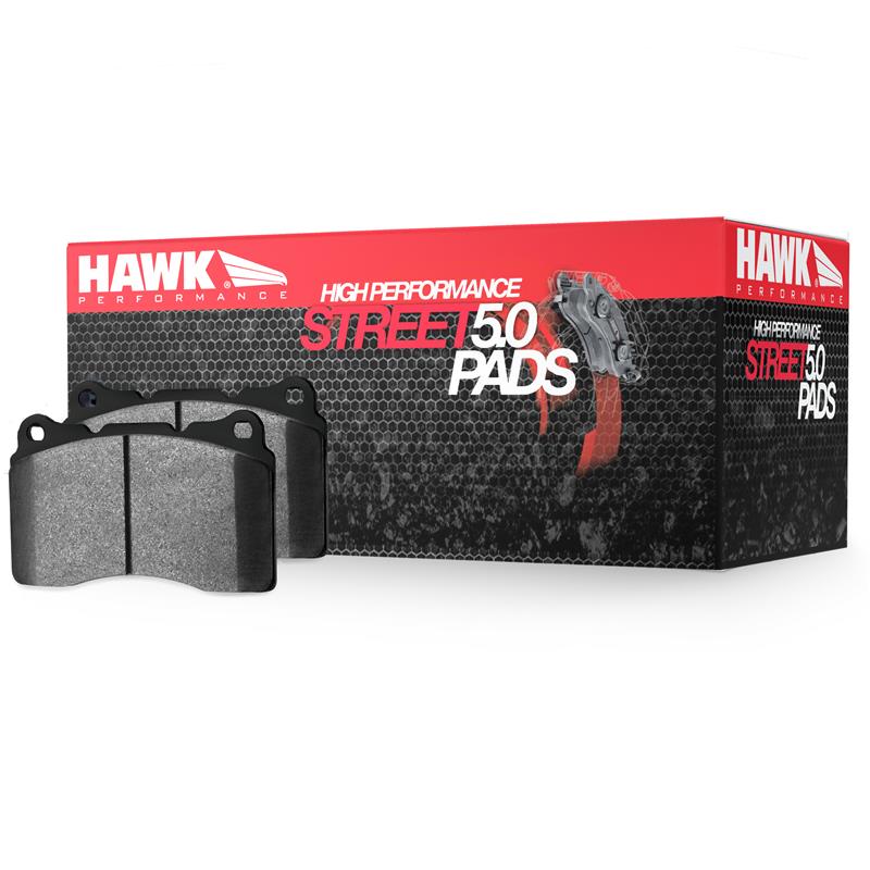 Hawk Performance HB799B.597 - HAWKHB799B.597 - Hawk 14-16 Toyota Highlander HPS 5.0 Rear Brake Pads - Shipped in Europe - Tuningsupply.com