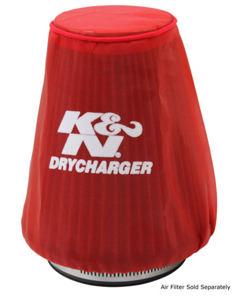 K&N Engineering 22-2030PR - KNN22-2030PR - K&N Red Drycharger 5.25in x 3in Round Tapered Air Filter Wrap - Shipped in Europe - Tuningsupply.com