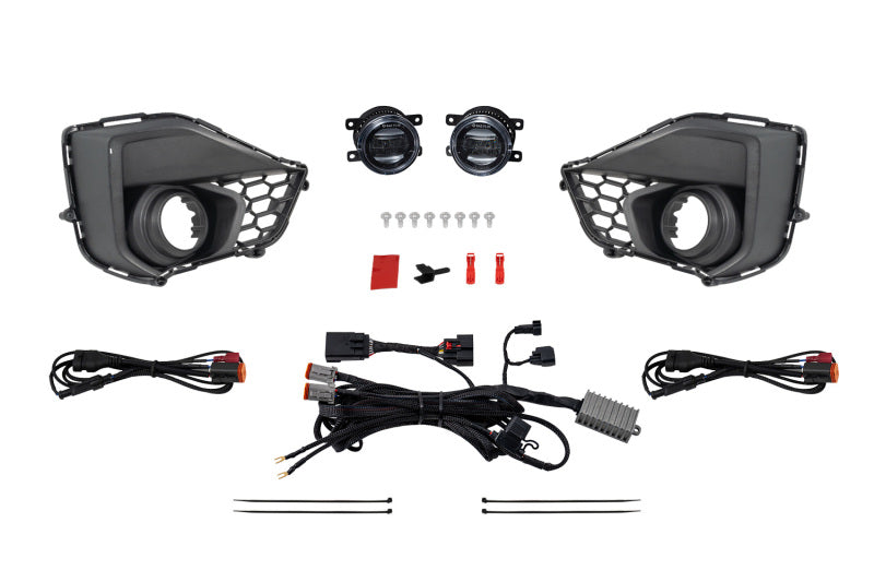 Diode Dynamics DD7968 - DIODD7968 - Diode Dynamics 2024 Ford Mustang GT Elite Series Add-On Fog Lamp Kit White - Shipped in Europe - Tuningsupply.com