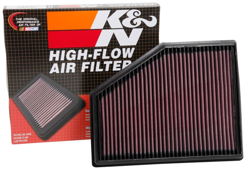 K&N Engineering 33-3079 - KNN33-3079 - K&N 15-18 BMW 740I L4-3.0L F/I Replacement Drop In Air Filter - Shipped in Europe - Tuningsupply.com