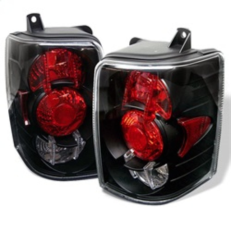 SPYDER 5005588 - SPY5005588 - Spyder Jeep Grand Cherokee 93-98 Euro Style Tail Lights Black ALT-YD-JGC93-BK - Shipped in Europe - Tuningsupply.com