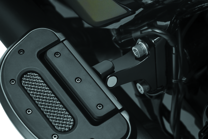 Kuryakyn 8895 - KUR8895 - Kuryakyn Non-Pivot Splined Peg Adapter Harley-Davidson Models Black - Shipped in Europe - Tuningsupply.com