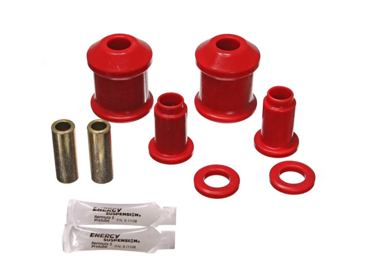 Energy Suspension 5.3108R - ENG5.3108R - Energy Suspension 90-94 Mitsubishi Eclipse FWD/AWD Red Front Control Arm Bushing Set - Shipped in Europe - Tuningsupply.com