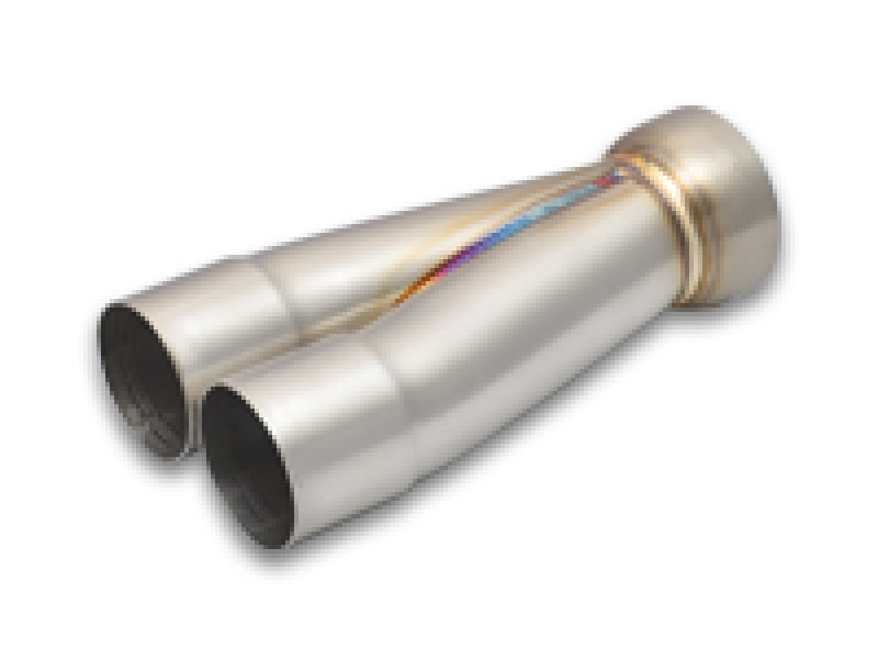 Vibrant 10363 - VIB10363 - Vibrant 2-1 SS Merge Collectors (2.25in Inlet Slipover ID 2.5in Outlet OD) - Sold Individually - Shipped in Europe - Tuningsupply.com