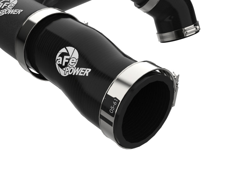 aFe 46-20778-B - AFE46-20778-B - aFe 2024+ Jeep Wrangler JL L4-2.0L (t) BladeRunner 2-1/2in Aluminum Hot Charge Pipe - Black - Shipped in Europe - Tuningsupply.com