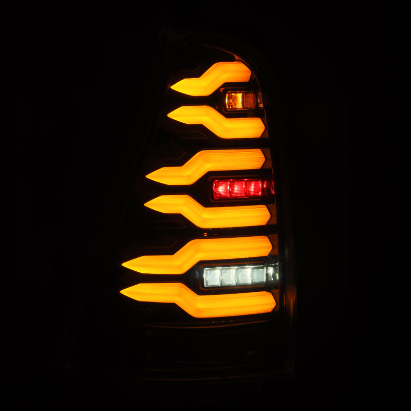 AlphaRex 690070 - ARX690070 - AlphaRex 03-09 Toyota 4Runner LUXX-Series LED Tail Lights- Black - Shipped in Europe - Tuningsupply.com
