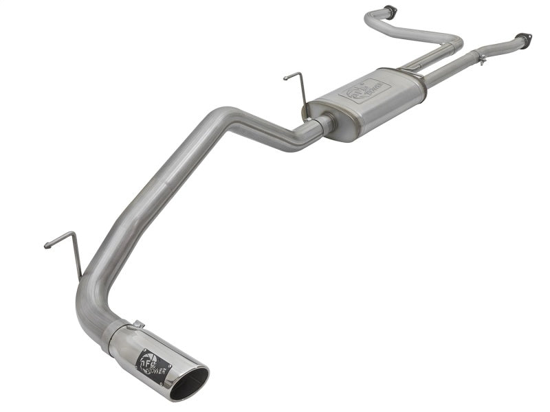 aFe 49-46125-P - AFE49-46125-P - aFe MACH Force-Xp 2-1/2in Cat-Back Exhaust System w/ Polished Tip 16-17 Nissan Titan XD V8 5.6L - Shipped in Europe - Tuningsupply.com