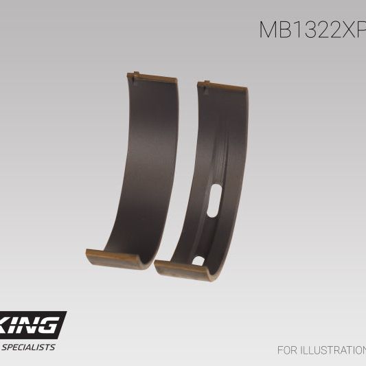 King Engine Bearings GMB1322XPC0.25 - KINGMB1322XPC0.25 - King VW V8/V10 R8/RS6/Huracan (Size 0.25) pMaxKote Coated Main Bearing Set - Size +0.25mm - Shipped in Europe - Tuningsupply.com