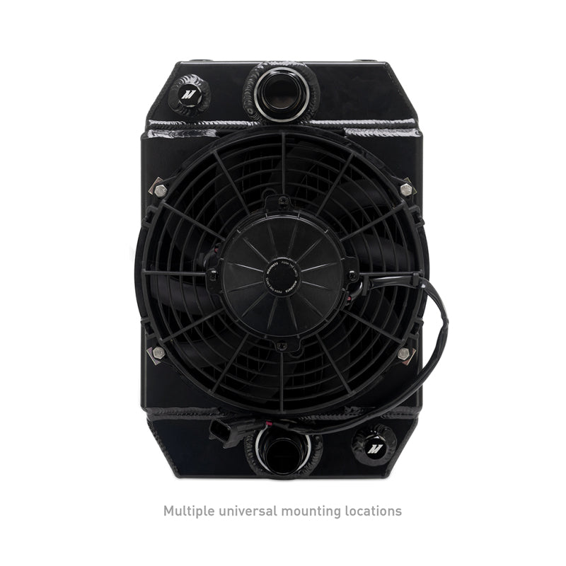 Mishimoto MMRAD-UNI-DRGBK - MISMMRAD-UNI-DRGBK - Mishimoto Universal Drag Race Performance Aluminum Radiator - Black - Shipped in Europe - Tuningsupply.com