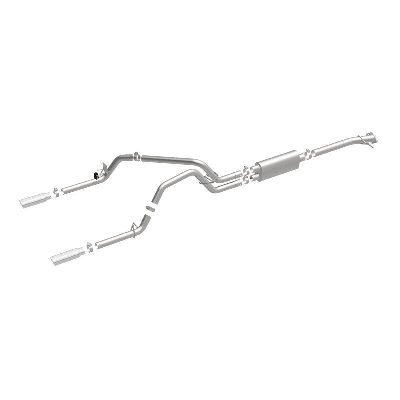 Magnaflow 19019 - MAG19019 - MagnaFlow Stainless Cat-Back Exhaust 2015 Chevy Colorado/GMC Canyon Dual Split Rear Exit 3.5in - Shipped in Europe - Tuningsupply.com