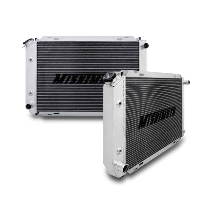 Mishimoto MMRAD-MUS-79DP - MISMMRAD-MUS-79DP - Mishimoto 79-93 Ford Mustang Dual Pass Manual Aluminum Radiator - Shipped in Europe - Tuningsupply.com