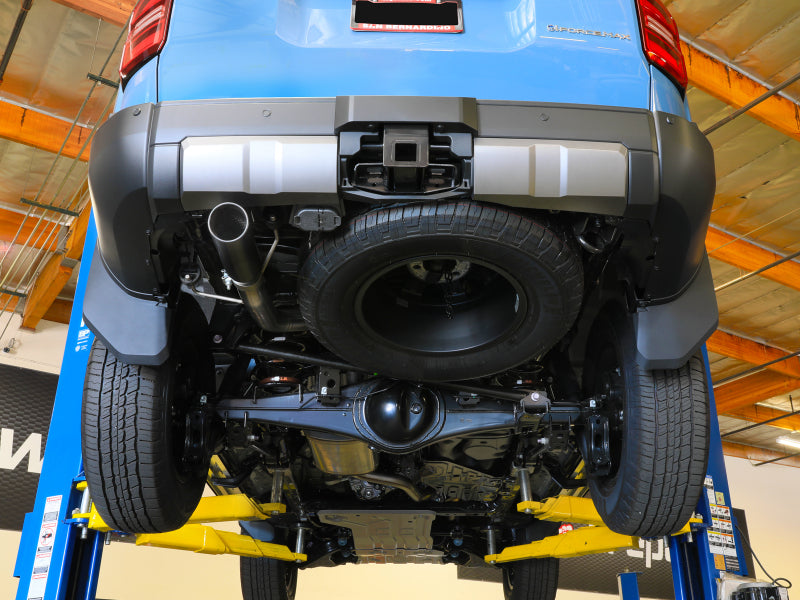 aFe 49-36076-B - AFE49-36076-B - aFe 24-25 Toyota Land Cruiser 2-1/2in to 3in 304 SS Cat-Back Exhaust System w/ Black Tip - Shipped in Europe - Tuningsupply.com