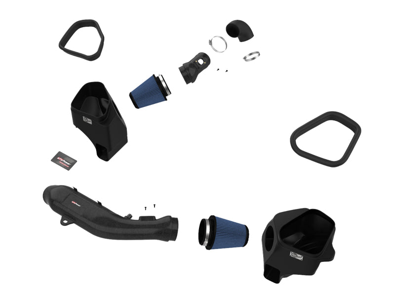 aFe 57-10006R - AFE57-10006R - aFe Track Series Stg 2 Carbon Fiber Intake w/Pro 5R Media 15-20 BMW M3/M4(F80/82/83) L6-3.0L(tt) S55 - Shipped in Europe - Tuningsupply.com