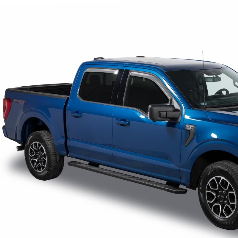 Putco 480025 - PUT480025 - Putco 2021 Ford F-150 Super Crew Element Chrome Window Visors (Set of 4) - Shipped in Europe - Tuningsupply.com