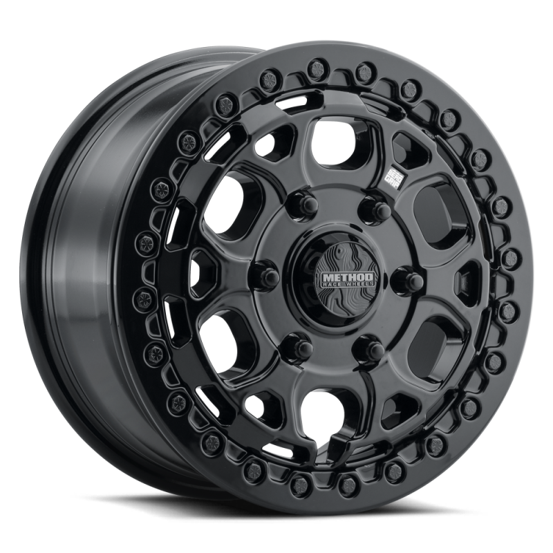 Method Wheels MR416570601366B - MRWMR416570601366B - Method MR416 Beadlock 15x7 / 6x5.5 / 74mm Offset / 78.30mm Bore - Gloss Black Wheel - Shipped in Europe - Tuningsupply.com