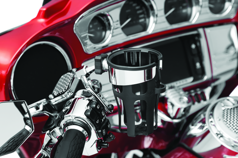 Kuryakyn 6484 - KUR6484 - Kuryakyn Reflex Drink Holder Perch Mount Chrome - Shipped in Europe - Tuningsupply.com