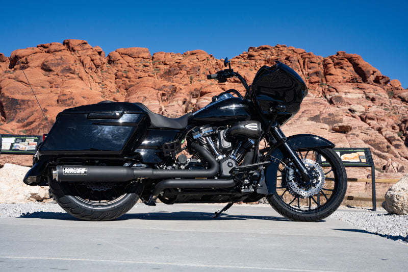 Vance and Hines 46721 - VAH46721 - Vance & Hines 17-24 Harley-Davidson Touring Supersport Slip-On - Black - Shipped in Europe - Tuningsupply.com