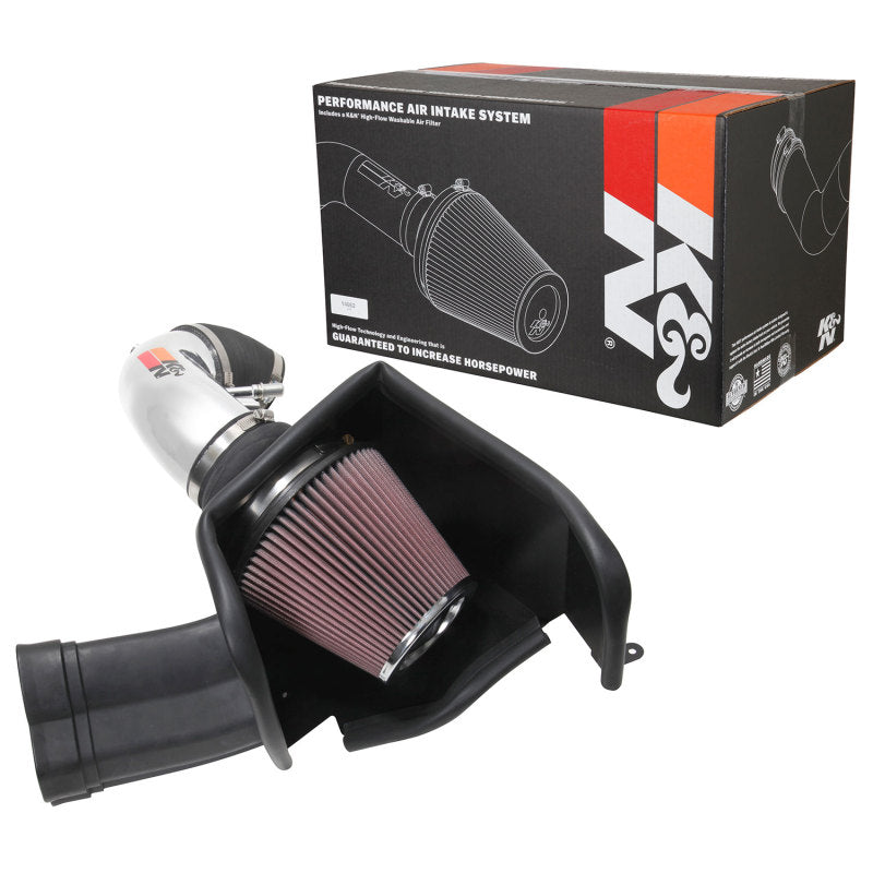 K&N Engineering 69-3540TP - KNN69-3540TP - K&N 2018 Ford Mustang GT V8 5.0L F/I Typhoon Air Intake - Shipped in Europe - Tuningsupply.com