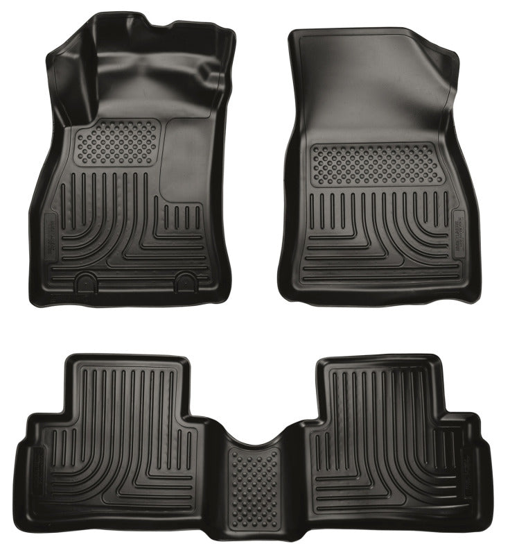 Husky Liners 98621 - HSL98621 - Husky Liners 2011 Nissan Juke WeatherBeater Combo Black Floor Liners - Shipped in Europe - Tuningsupply.com
