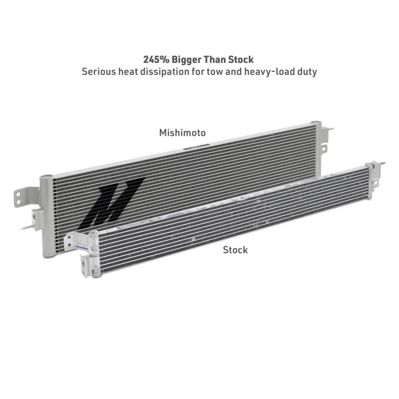 Mishimoto MMTC-DMAX-20 - MISMMTC-DMAX-20 - Mishimoto 2020+ Chevrolet / GMC Duramax L5P 6.6L Transmission Cooler - Shipped in Europe - Tuningsupply.com