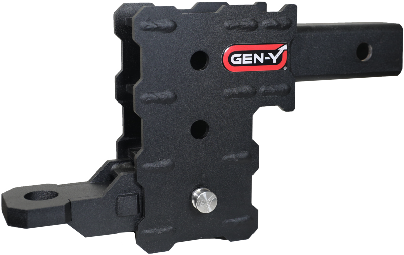 GEN-Y Hitch GH-102358 - GENGH-102358 - Gen-Y Phantom 2in Hollow Shank 4.5in Drop 500lb TW 12K Hitch w/GH-102541/GH-102359 (No Flat Towing) - Shipped in Europe - Tuningsupply.com