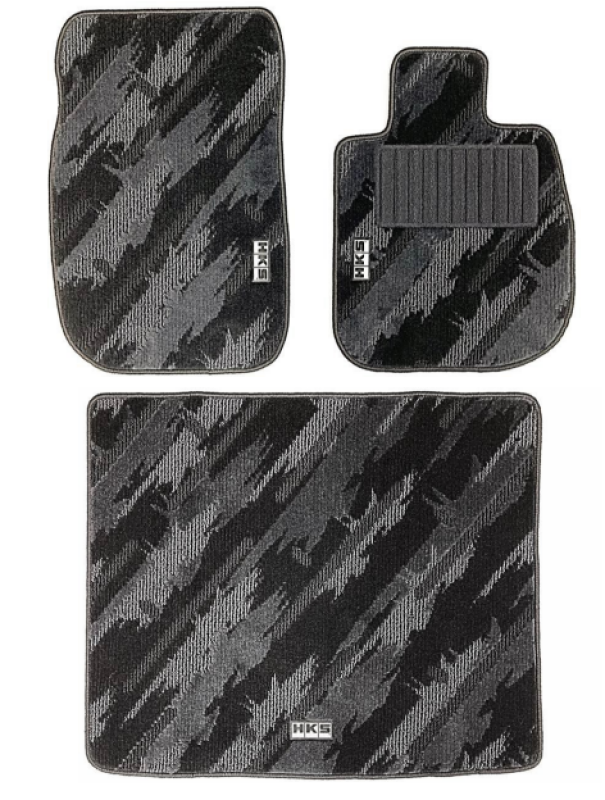 HKS 53001-AT019 - HKS53001-AT019 - HKS FLOOR MATS DB#2 FULL SET OCT LHD - Shipped in Europe - Tuningsupply.com