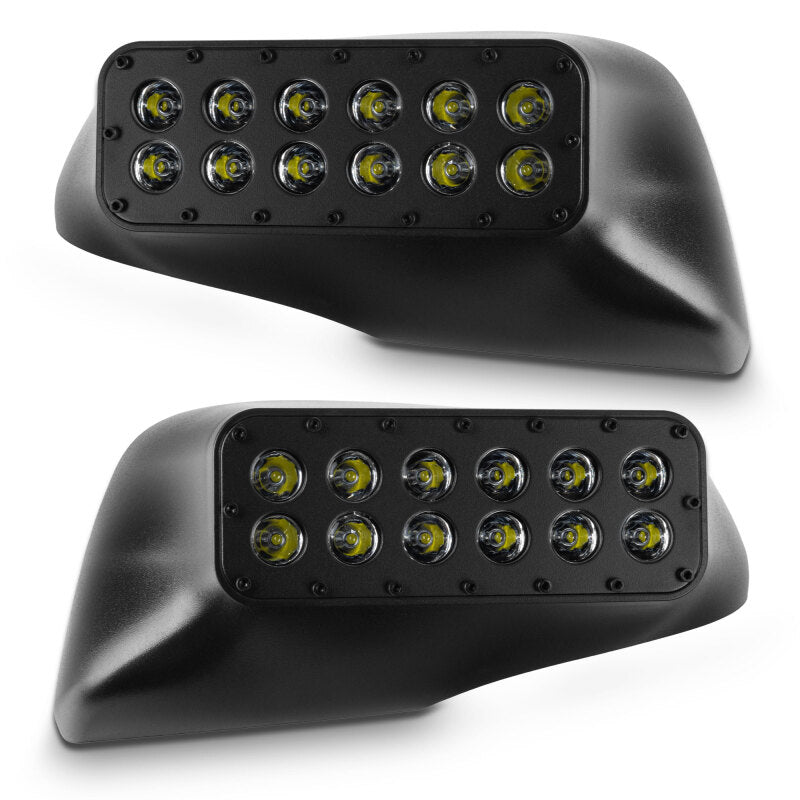 ORACLE Lighting 5919-001 - ORL5919-001 - Oracle Lighting 16-23 Toyota Tacoma LED Off-Road Side Mirror Ditch Lights - Shipped in Europe - Tuningsupply.com