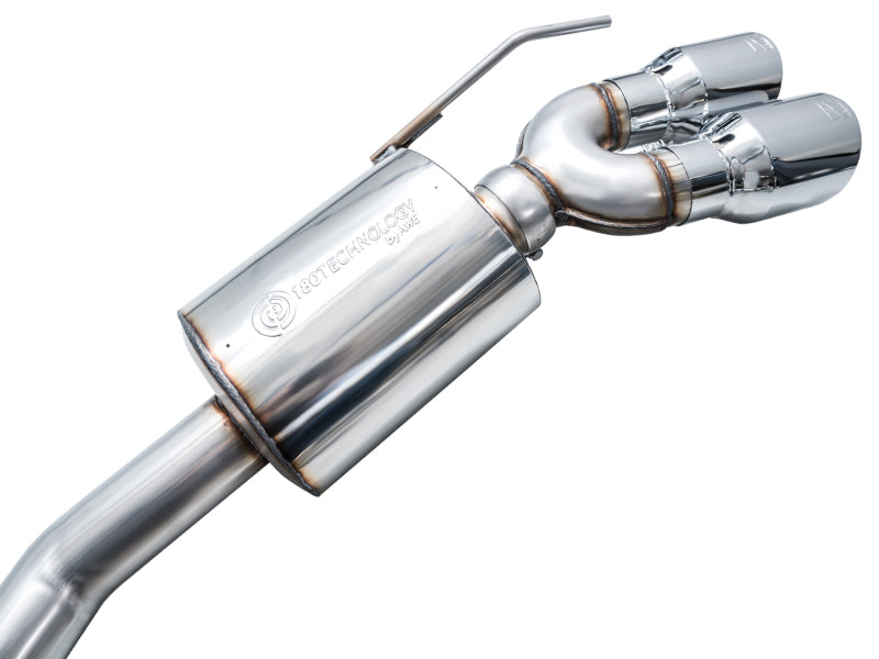 AWE Tuning 3015-42625 - AWE3015-42625 - AWE Tuning 2020+ Ford Explorer ST Touring Edition Exhaust w/ Chrome Silver Tips - Shipped in Europe - Tuningsupply.com