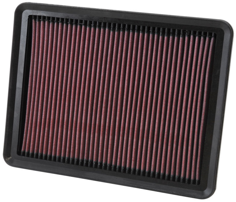 K&N Engineering 33-2493 - KNN33-2493 - K&N Replacement Air Filter 11.75in O/S Length x 9in O/S Width x 1.188in H for 13 Hyundai Santa Fe - Shipped in Europe - Tuningsupply.com