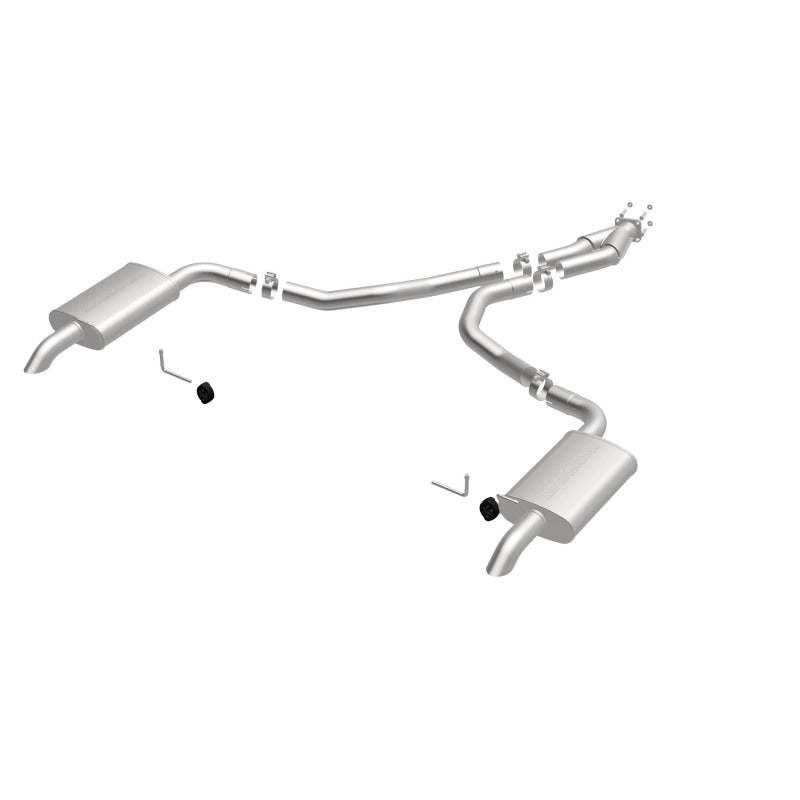 Magnaflow 16710 - MAG16710 - MagnaFlow 75-79 Chevy Corvette V8 5.7L Dual Split Rear Exit Stainless Cat-Back Perf Exhaust - Shipped in Europe - Tuningsupply.com