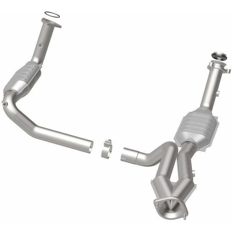 Magnaflow 93419 - MAG93419 - MagnaFlow Conv DF 02-06 Cadillac Escalade / 02-06 Chevy Avalanche 5.3L Dual Conv Y-Pipe Assembly 2WD - Shipped in Europe - Tuningsupply.com