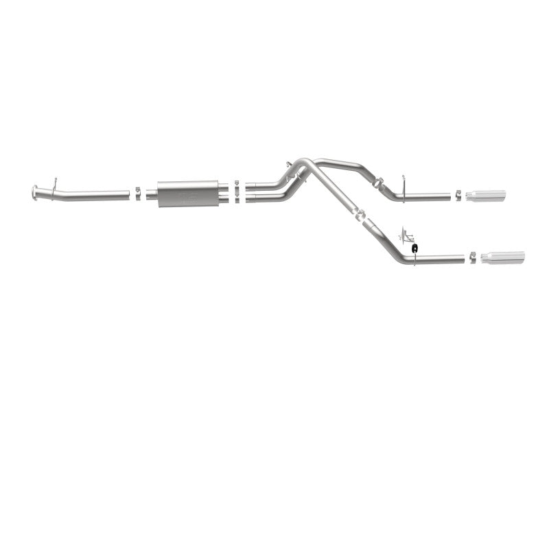Magnaflow 19019 - MAG19019 - MagnaFlow Stainless Cat-Back Exhaust 2015 Chevy Colorado/GMC Canyon Dual Split Rear Exit 3.5in - Shipped in Europe - Tuningsupply.com