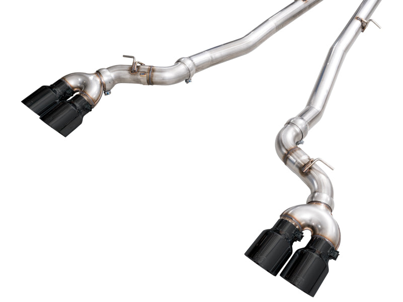 AWE Tuning 3020-43790 - AWE3020-43790 - AWE Tuning BMW G90/G99 M5 Track Edition Cat-Back Exhaust - Diamond Black Tips - Shipped in Europe - Tuningsupply.com