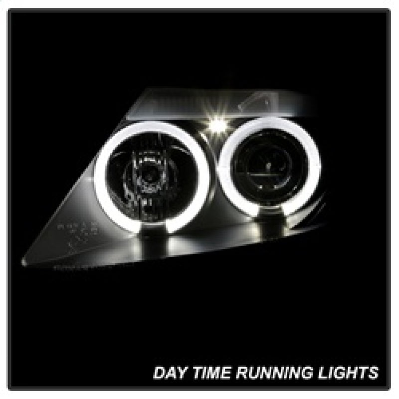 SPYDER 5029072 - SPY5029072 - Spyder BMW Z4 03-08 Projector Headlights Halogen Model Only - LED Halo Black PRO-YD-BMWZ403-HL-BK - Shipped in Europe - Tuningsupply.com