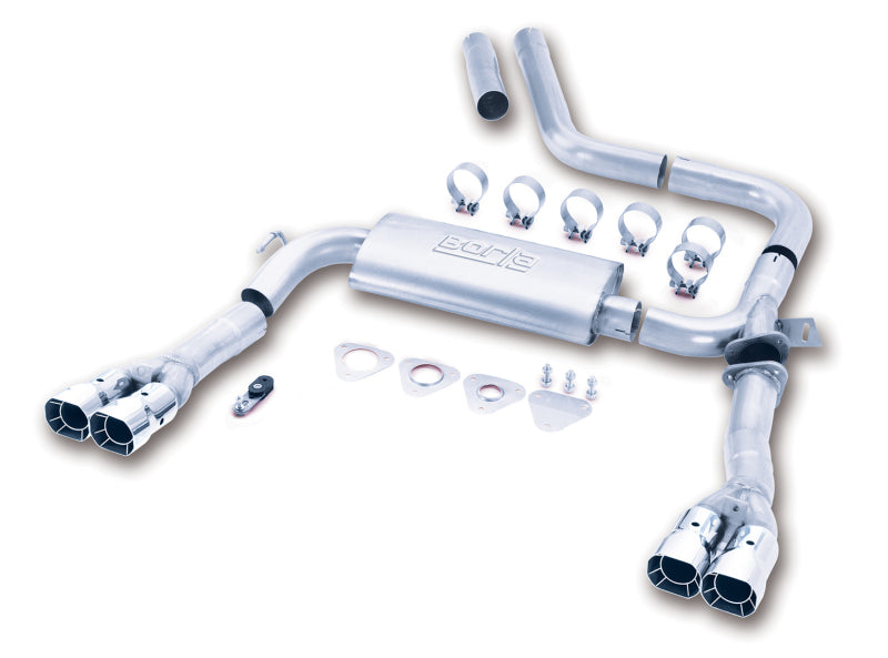 Borla 14780 - BOR14780 - Borla 98-01 CAMARO/TRANS AM 5.7L V8 AT/MT Catback Exhaust Quad Tips - Shipped in Europe - Tuningsupply.com