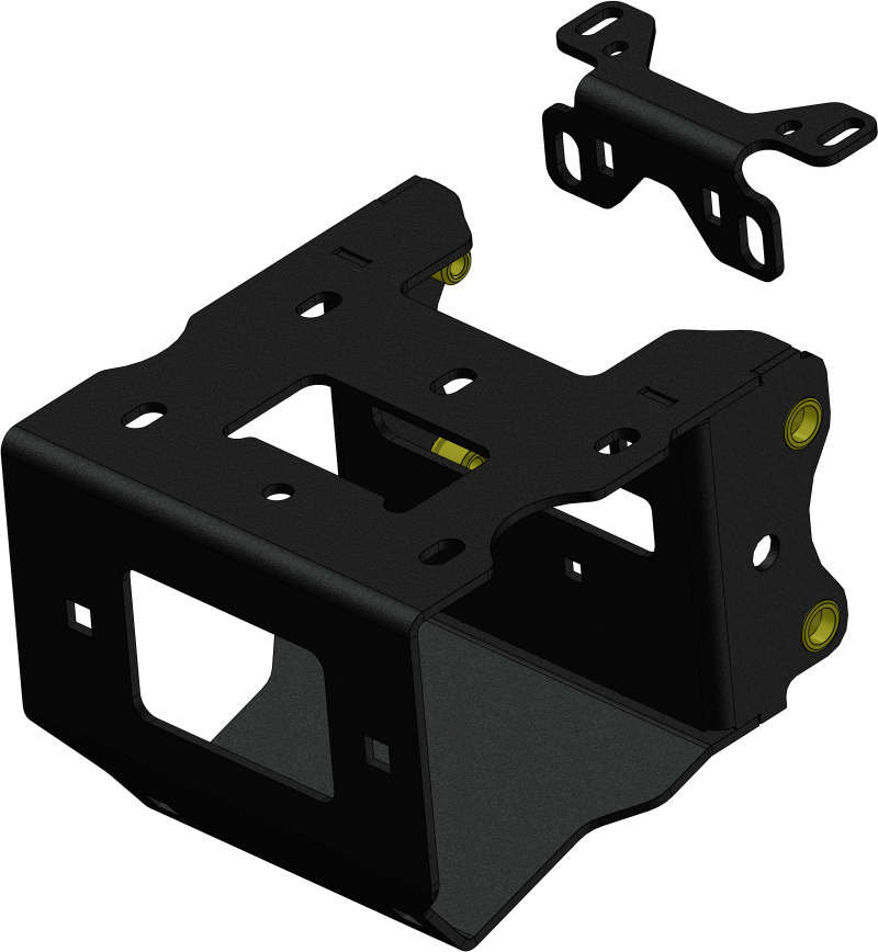 KFI 101840 - KFI101840 - KFI 09+ Polaris Sportsman 400-1000/ 13+ Scrambler 850-1000 XP Winch Mount - Shipped in Europe - Tuningsupply.com