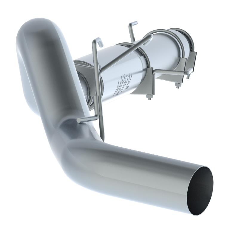MBRP PS61180P - MBRPS61180P - MBRP 2500/3500 Cummins 600/610 5in Cat Back Single Side Exit AL - Shipped in Europe - Tuningsupply.com