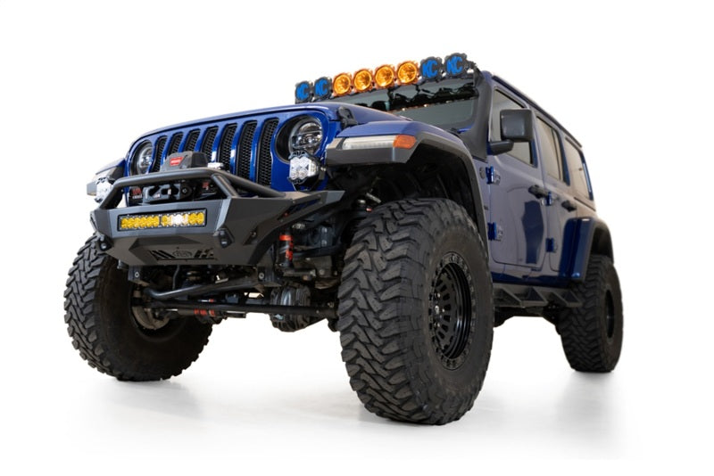 Addictive Desert Designs F960272110103 - ADDF960272110103 - Addictive Desert Designs 18-23 Jeep Gladiator/Wrangler JT/JL Stealth Fighter Front Bumper - Shipped in Europe - Tuningsupply.com