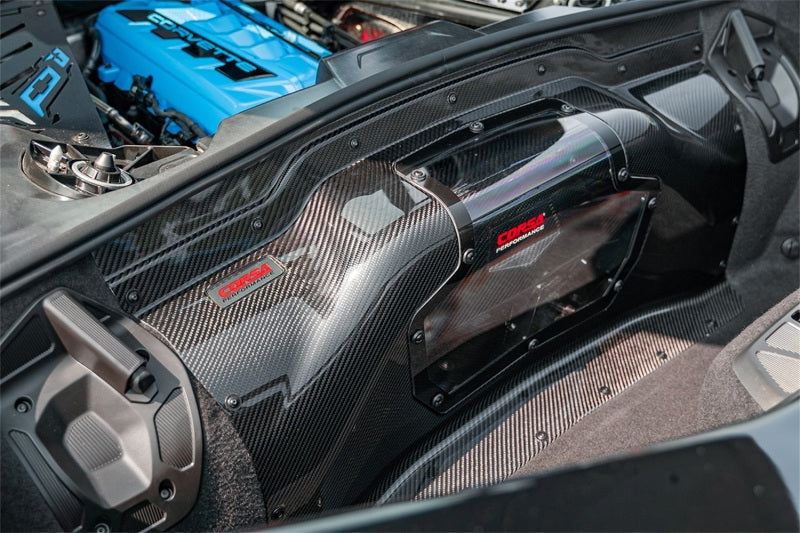 CORSA Performance 44009 - COR44009 - Corsa 2020+ Chevrolet Corvette C8/Z06 Carbon Fiber Air Intake Trunk Panel with Polycarbonate - Shipped in Europe - Tuningsupply.com