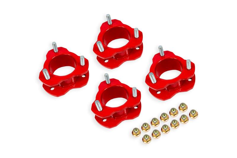 BMR Suspension LLK1861R - BMRLLK1861R - BMR 21-25 Ford Bronco (Exc. Bronco Sport) 2in Leveling Kit - Red - Shipped in Europe - Tuningsupply.com