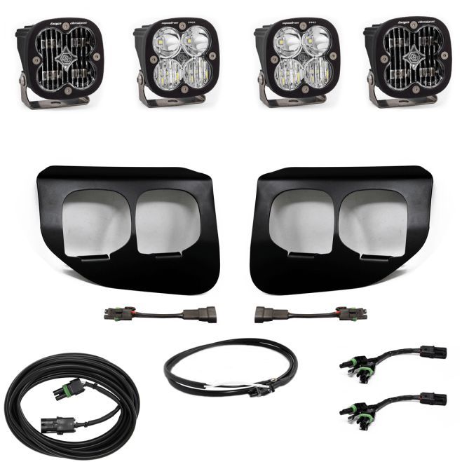 Baja Designs 447736UP - BAJ447736UP - Baja Designs Ford Super Duty (20-On) Fog Lights Dual FPK SAE/Pro DC Baja Designs w/Upfitter - Shipped in Europe - Tuningsupply.com