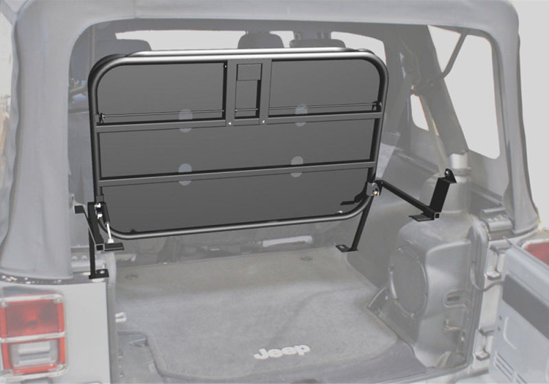 Rampage 86623 - RAM86623 - Rampage 2007-2018 Jeep Wrangler(JK) Rear Sport Rack - Black - Shipped in Europe - Tuningsupply.com
