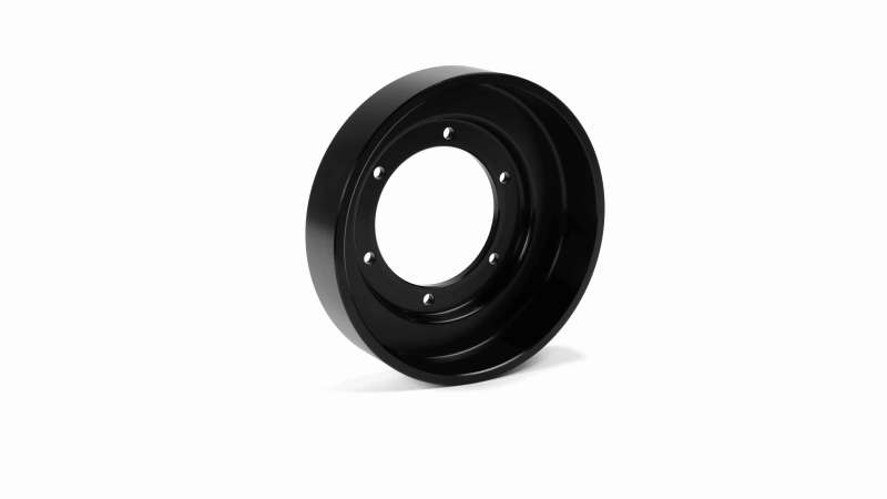 Fleece Performance FPE-34660-BLK - FPEFPE-34660-BLK - Fleece Performance 03-12 Dodge 2500/3500 Cummins Fan Drive Pulley (Black Finish) - Shipped in Europe - Tuningsupply.com