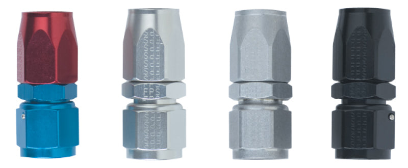 Fragola 100110-BL - FRA100110-BL - Fragola -10AN Straight Power Flow Hose End - Black - Shipped in Europe - Tuningsupply.com