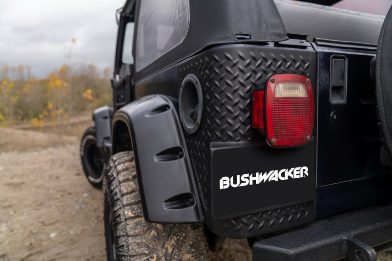 Bushwacker 14004 - BUS14004 - Bushwacker 97-06 Jeep Wrangler Trail Armor Rear Corners - Black - Shipped in Europe - Tuningsupply.com