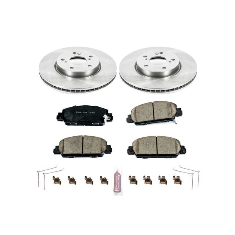 PowerStop KOE6515 - PSBKOE6515 - Power Stop 13-19 Honda Accord Front Autospecialty Brake Kit - Shipped in Europe - Tuningsupply.com