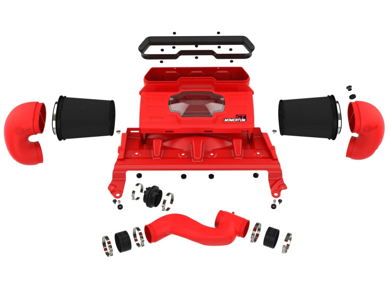 aFe 50-70075KR - AFE50-70075KR - aFe 21-23 Dodge RAM 1500 TRX V8-6.2L Momentum GT Intake- Red - Shipped in Europe - Tuningsupply.com
