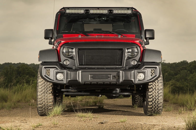 Rugged Ridge - RUG11544.01 - Rugged Ridge Spartacus Front Bumper Black 07-18 Jeep Wrangler - Shipped in Europe - Tuningsupply.com