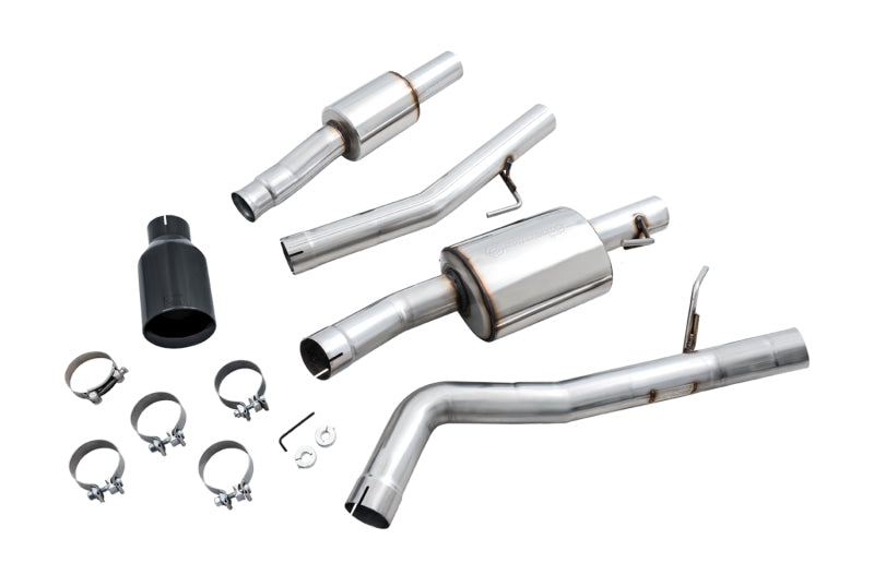 AWE Tuning 3015-23103 - AWE3015-23103 - AWE Tuning 20-21 Jeep Gladiator JT 3.6L Tread Edition Cat-Back Single Side Exhaust - Diamond Blk Ti - Shipped in Europe - Tuningsupply.com