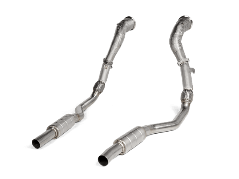 Akrapovic DP/L-AU/SS/1 - AKRDP/L-AU/SS/1 - Akrapovic 2020 Audi RS6 Avant (C8) DownPipe (SS) w/Link Pipe Set (Does Not Fit w/L-AU/SS/6) - Shipped in Europe - Tuningsupply.com